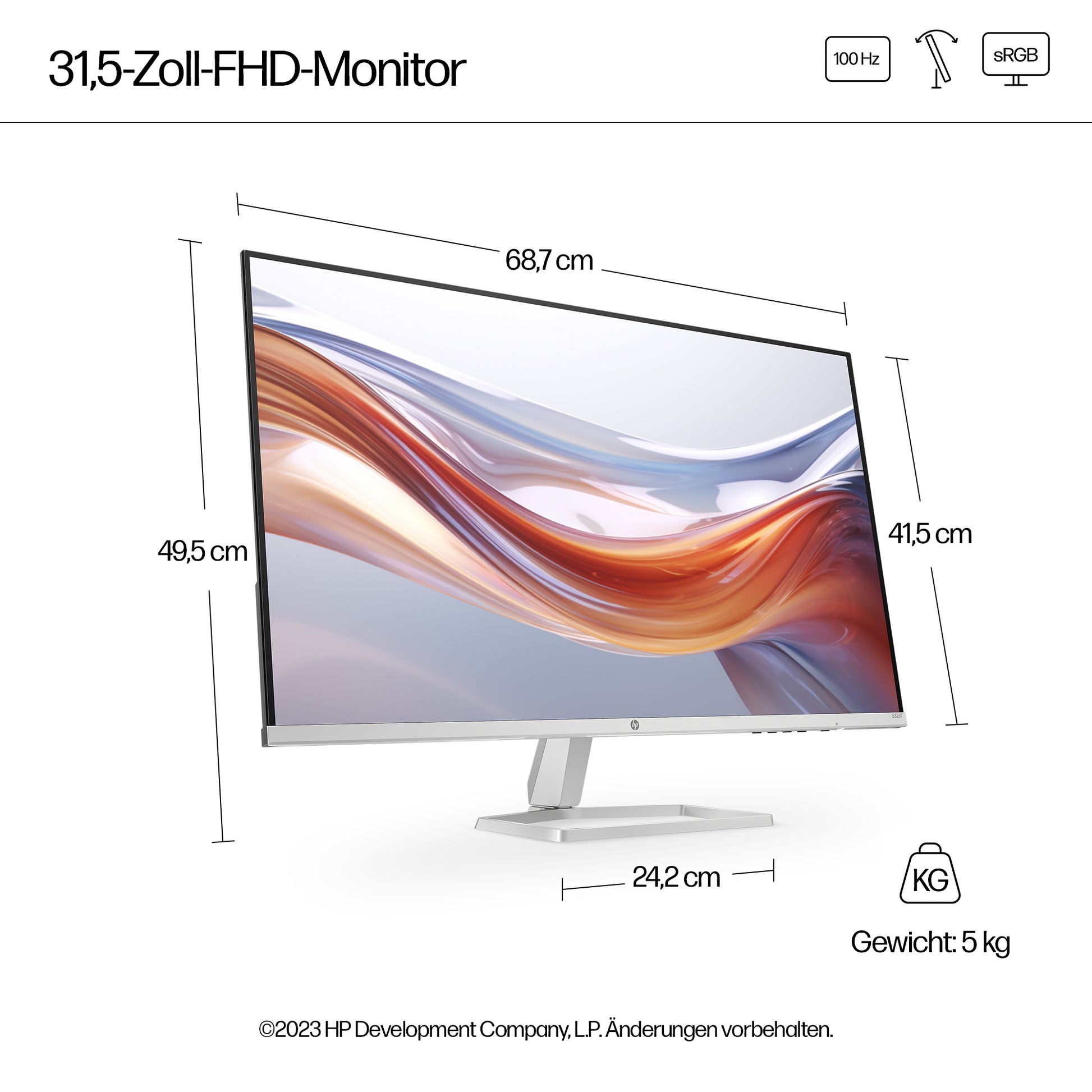 HP 532sf – Monitor
