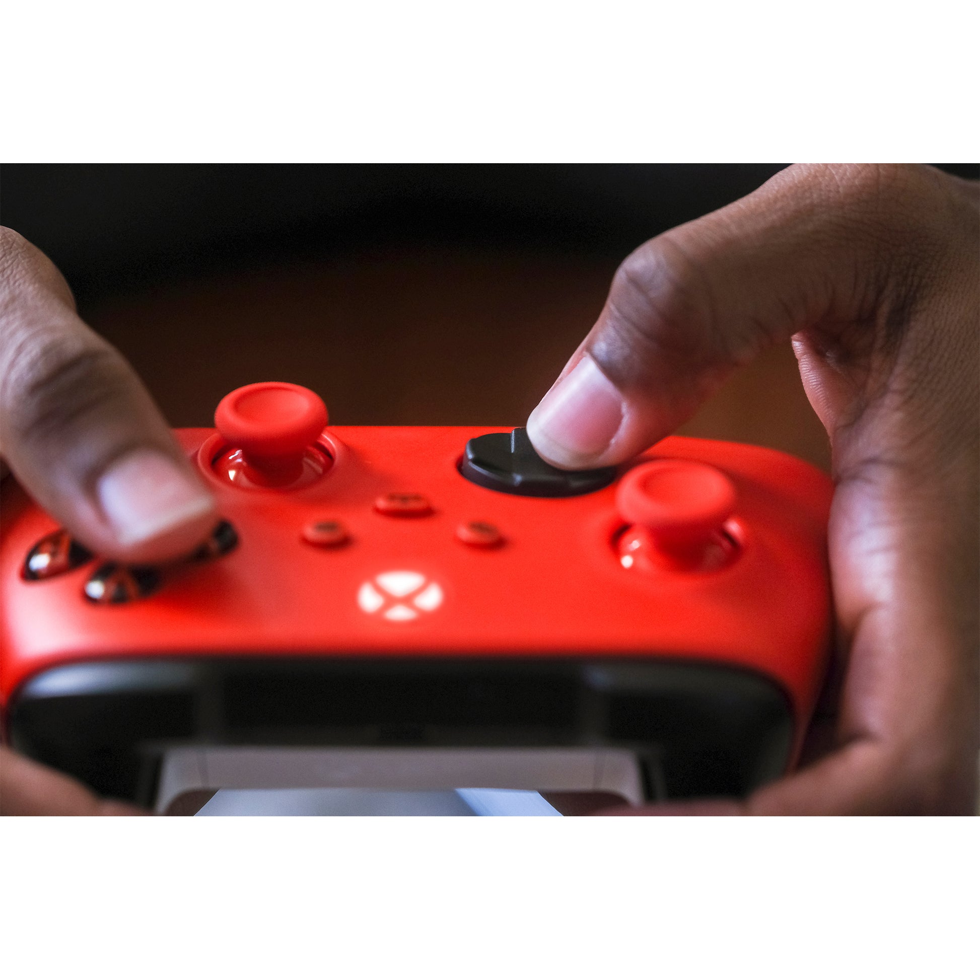 Microsoft Pulse Red – Gamepad – Kabellos (Bluetooth/2,4 GHz), Rot