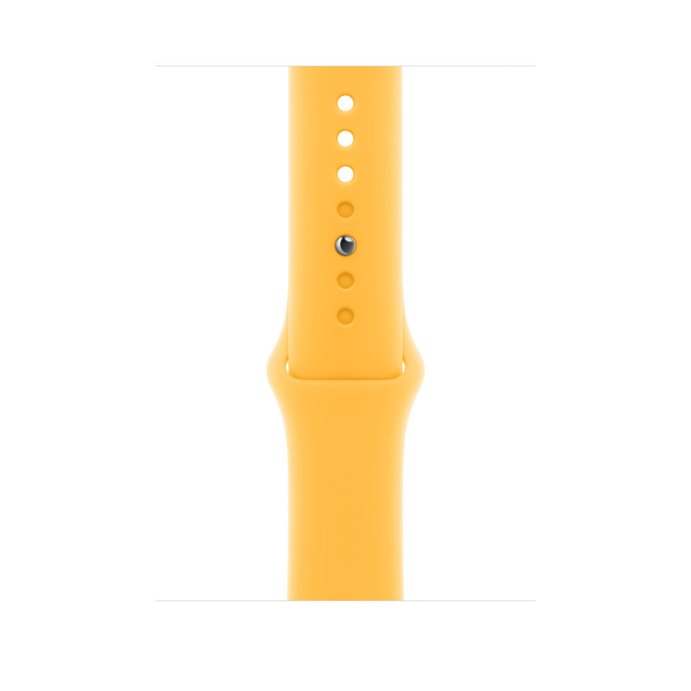 Apple Sport Band – Armband – für Apple Watch 45 mm, Sunshine, S/M, Sportarmband