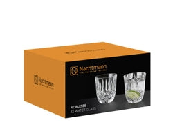 Nachtmann Noblesse Trinkglas – 4er Set, 235 ml, Ø 8,3 cm, Kristallglas, Transparent, spülmaschinenfest