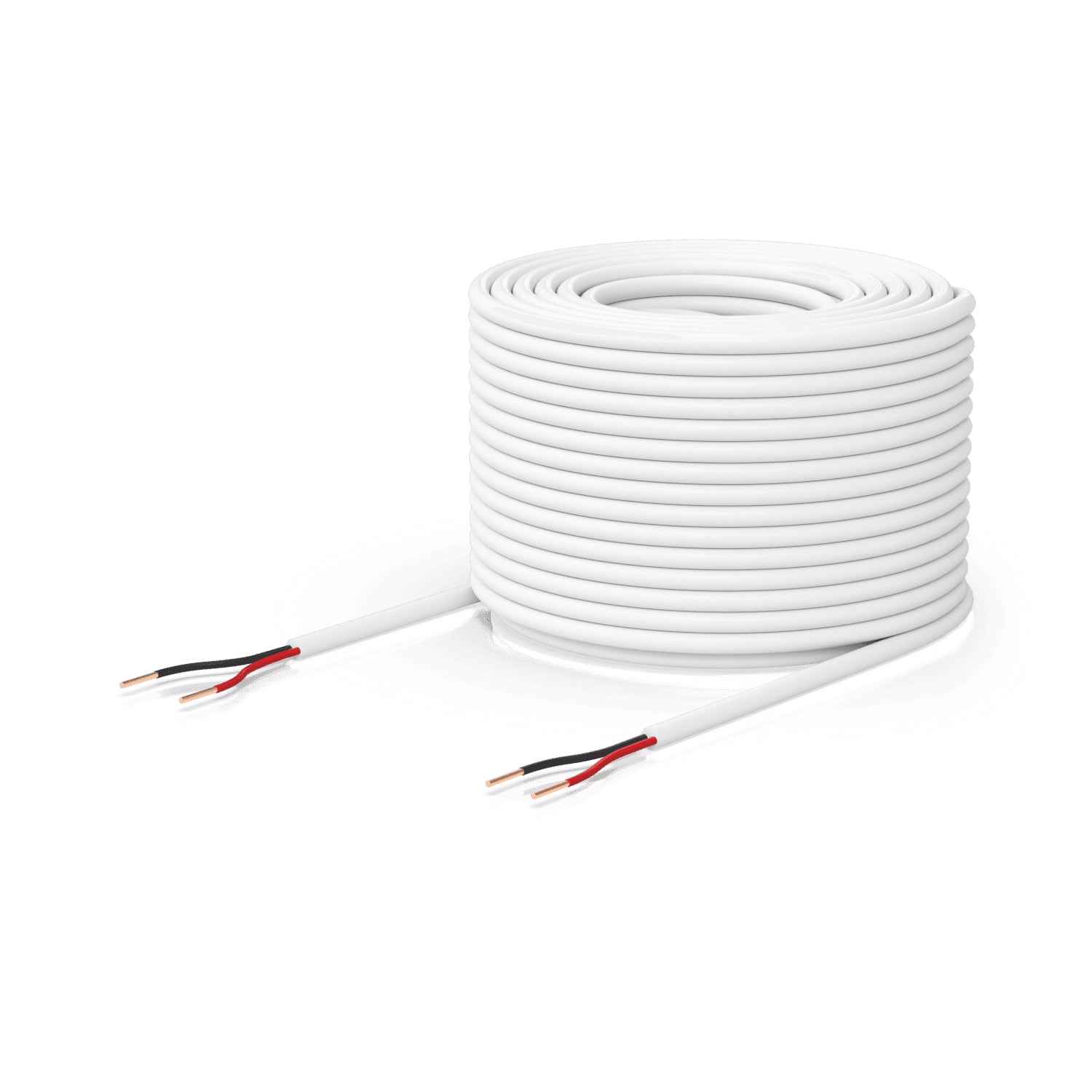 Ubiquiti Niederspannungskabel Stromkabel – 2× 18 AWG, 152,4 m, 36 V, weiss