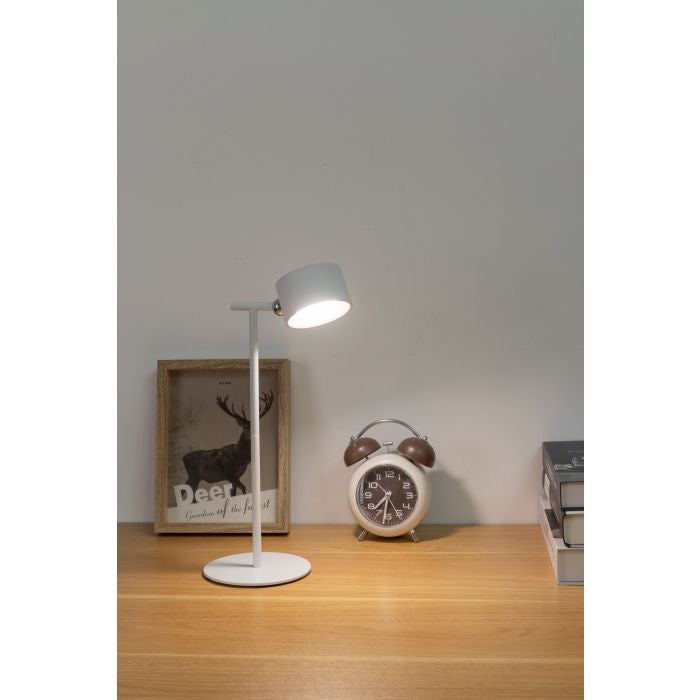 EGLO Wandleuchte Muraglie – 140 lm, 5 W, 2700–6500 K, dimmbar (Touch), Akku, weiss