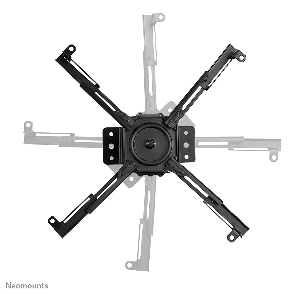 Neomounts CL25-530BL1 – Beamer Deckenhalterung, H 25,5 cm, 45 kg, schwenk-/neigbar, 360°, schwarz