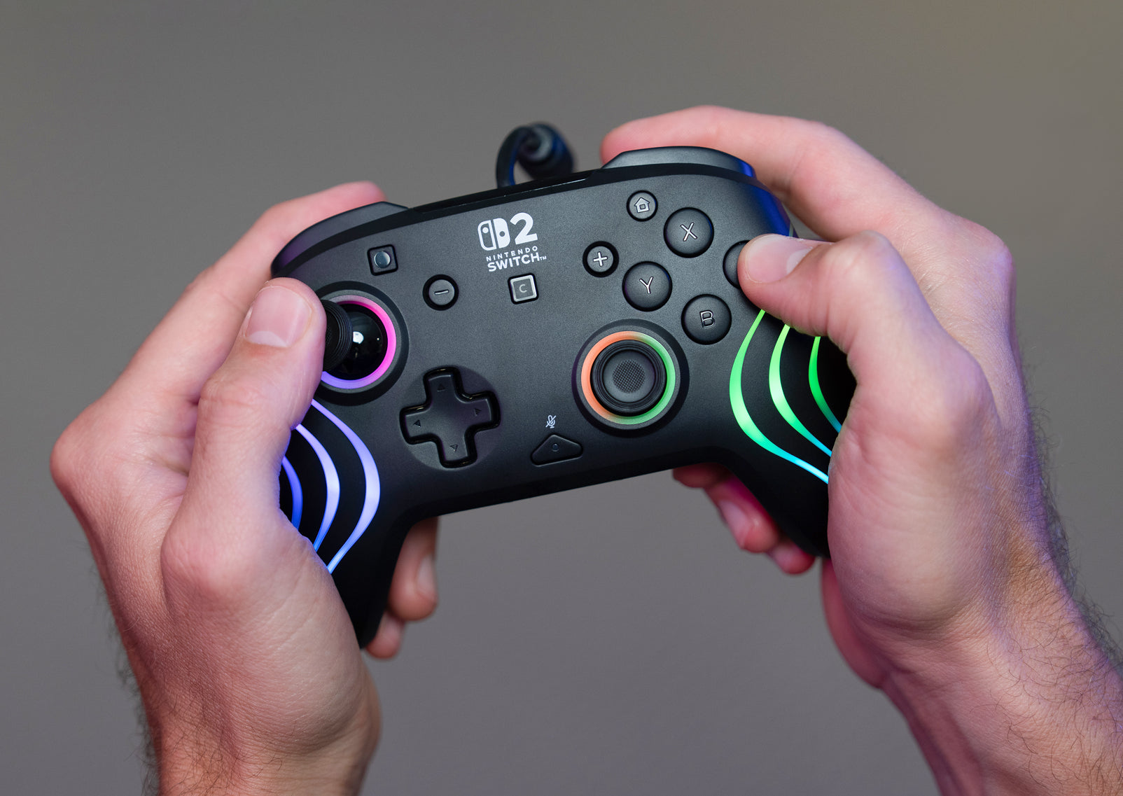 Turtle Beach Afterglow Wave – Gamepad – USB (kabelgebunden) – für Nintendo Switch, Switch 2 & Switch OLED