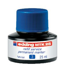 Edding Marker-Nachfüllung MTK 25 für EDDING No.1, 21, 22 + 6 weitere – wasserfest, lichtbeständig