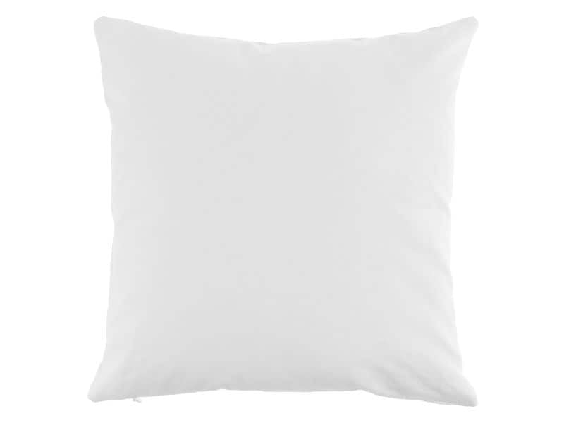 COCON Kissenbezug – 40 × 40 cm, Baumwolle, mit Reissverschluss, Weiss