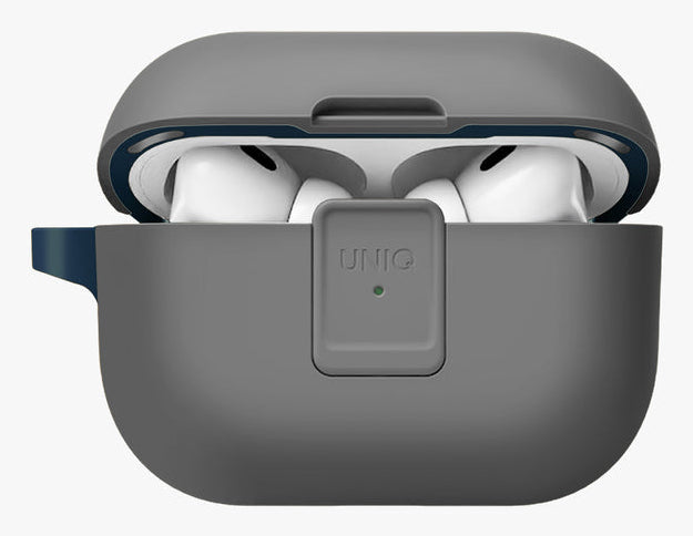 Uniq Clyde – Ladecase für AirPods Pro (1./2. Gen.), Grau