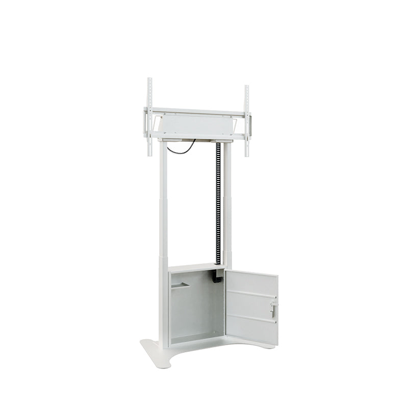 Hagor Bodenständer – 55–86" – VESA 900×600 – bis 120 kg, Motorisiert, Höhenverstellbar – Twin Lift FS-W