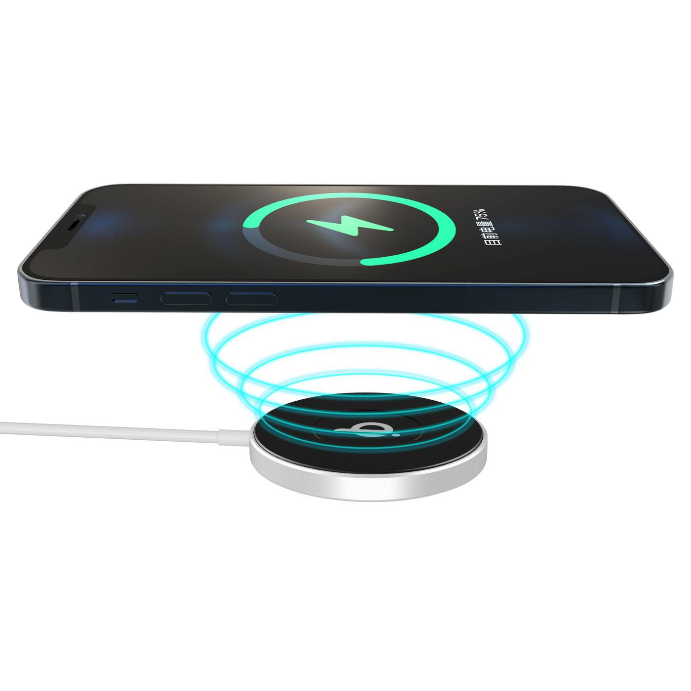 eSTUFF Magnetisches Wireless Ladegerät 15 W – USB‑C, MagSafe – für iPhone 12 Serie & Qi Smartphones
