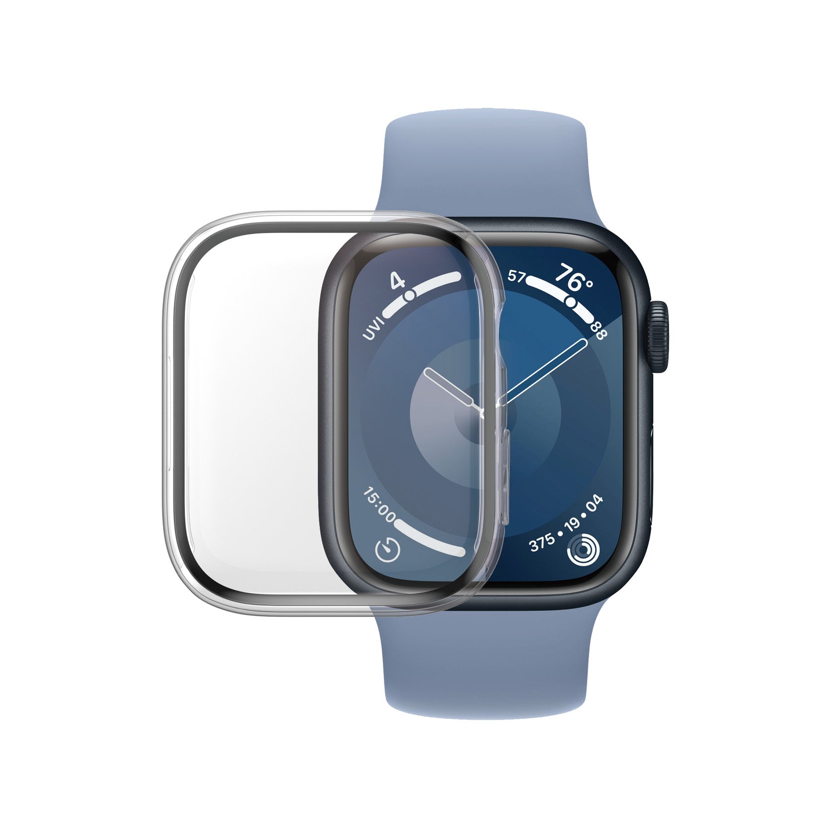 PanzerGlass Full Body D3O 41 mm – Displayschutz Transparent, für Apple Watch Series 9