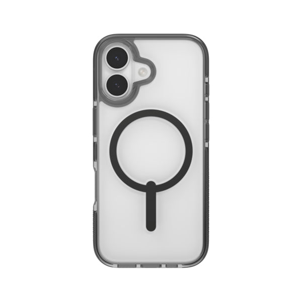 ZAGG Santa Cruz Snap Backcover – für Apple iPhone 17, Graphen, Schwarz/Transparent, bis 4 m Sturzsicher