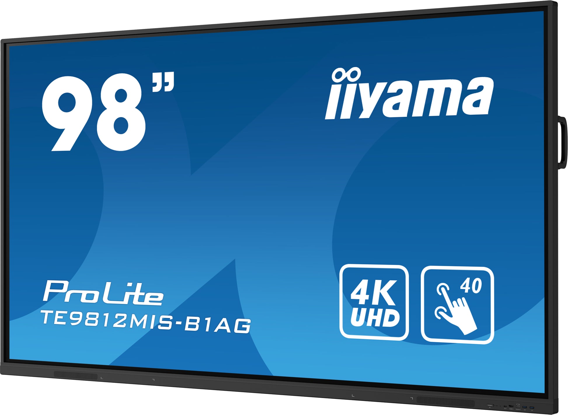 iiyama TE9812MIS-B1AG – Interaktives Touch-Display, 97,5", Ultra HD 4K