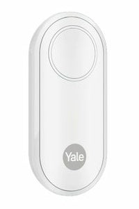 Yale Smart Alarm Button AL-PB-1A-W – Notrufsender, Funk, IP55 – Weiss, für Yale Smart Alarm