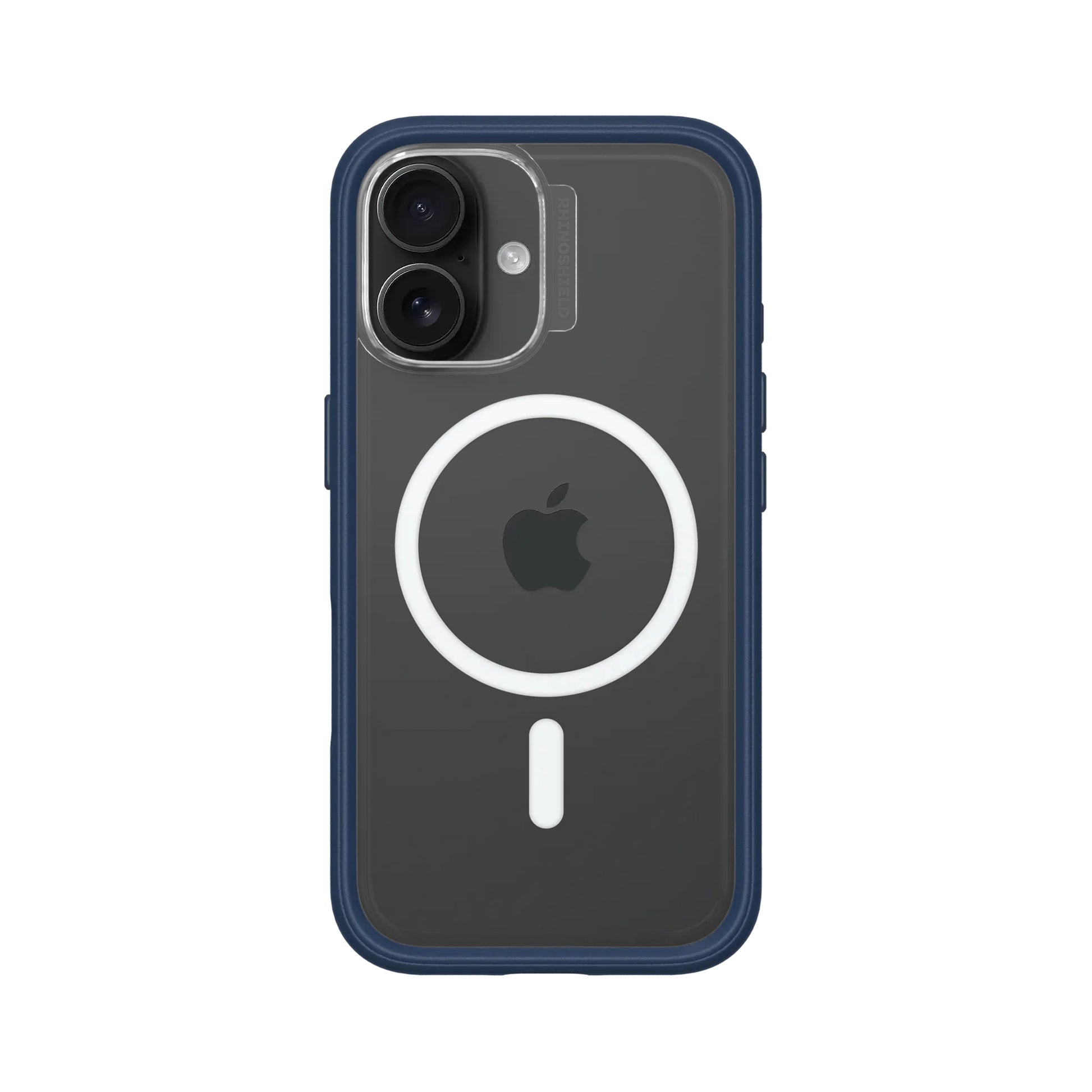 RhinoShield Backcover – für Apple iPhone 16 – Ozeanblau – Kunststoff – MagSafe-kompatibel, stossdämpfend