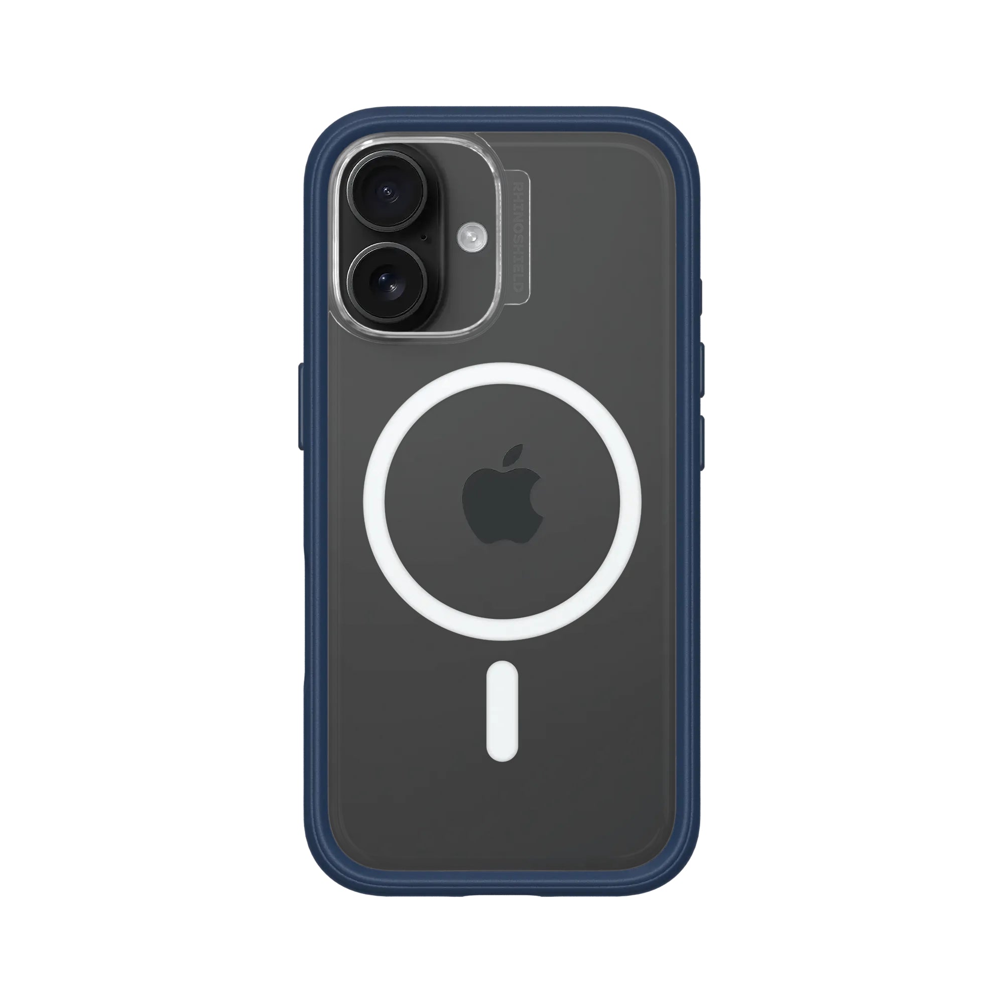 RhinoShield Backcover – für Apple iPhone 16 – Ozeanblau – Kunststoff – MagSafe-kompatibel, stossdämpfend
