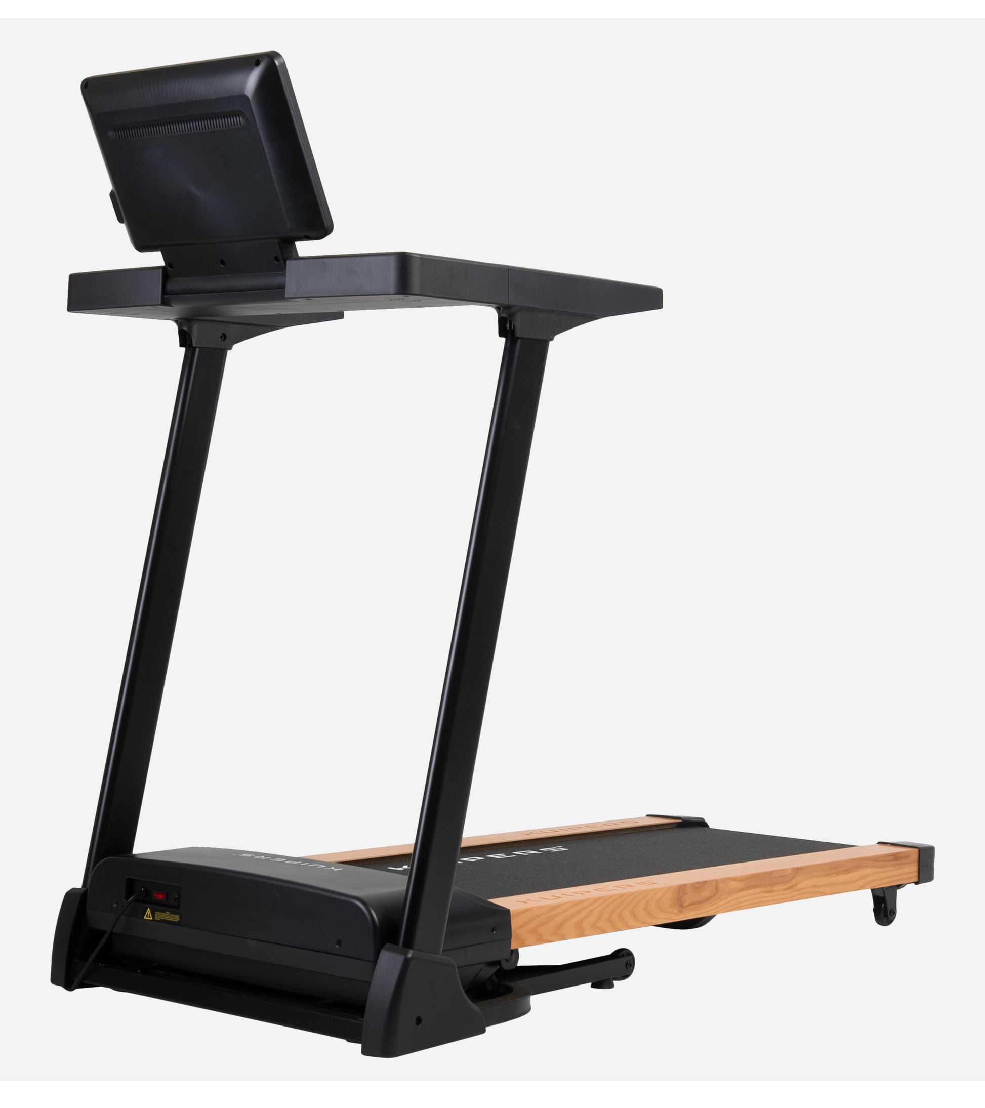Kuipers Laufband R1, 1864 W, 150 kg – Schwarz, Stahl/Holz