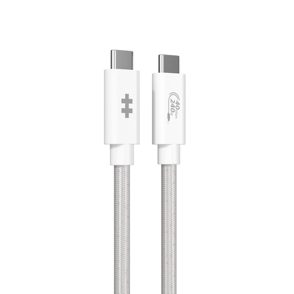 Hyper – USB-Kabel, USB-C zu USB-C, 1,2 m, USB4, Lade-/Datenkabel