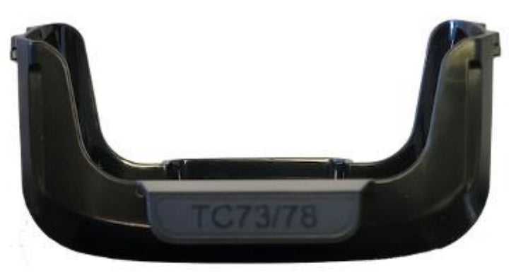 Zebra Adapterbehälter – Gerätespezifisches Lade-/Daten-Cradle – für TC73/TC78 – Schwarz
