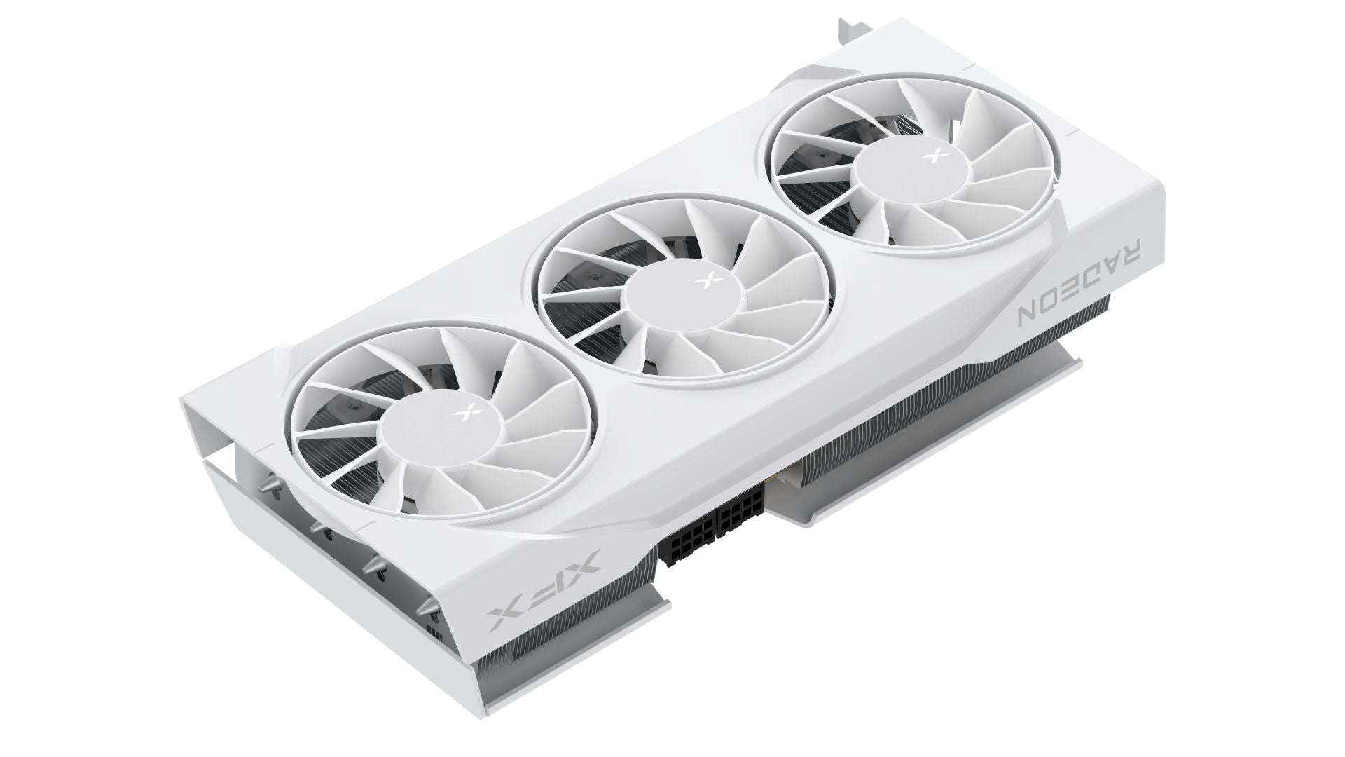XFX RX 9070 SWIFT OC – PCIe Grafikkarte – 16 GB GDDR6, 256 Bit, 3×DP, 1×HDMI, PCIe 5.0, 2×8‑Pin, Weiss