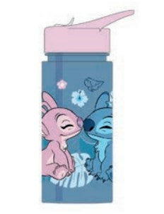 Scooli Aero Kindertrinkflasche 500 ml – Kunststoff, Schraubdeckel, Lilo & Stitch