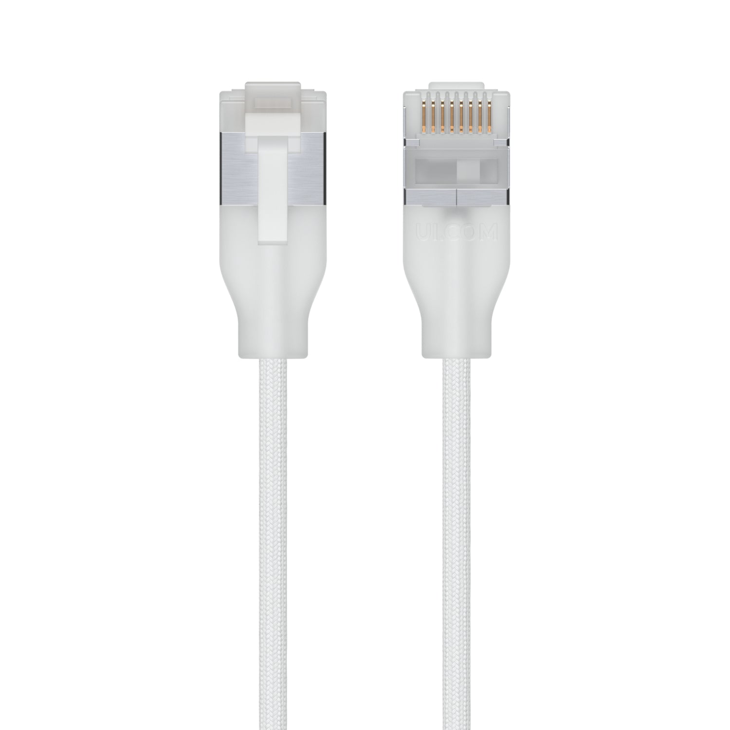 Ubiquiti Patchkabel – Cat6a geschirmt, 0,15 m, durchscheinend/weiss, RJ-45