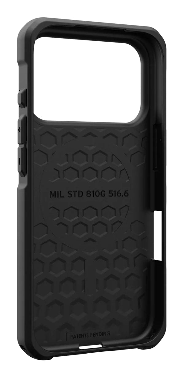 Urban Armor Gear UAG Metropolis LT MS Pro Rückcover – für Apple iPhone 17 Pro – PU, Kevlar Mallard, bis 4 m Sturzsicherung