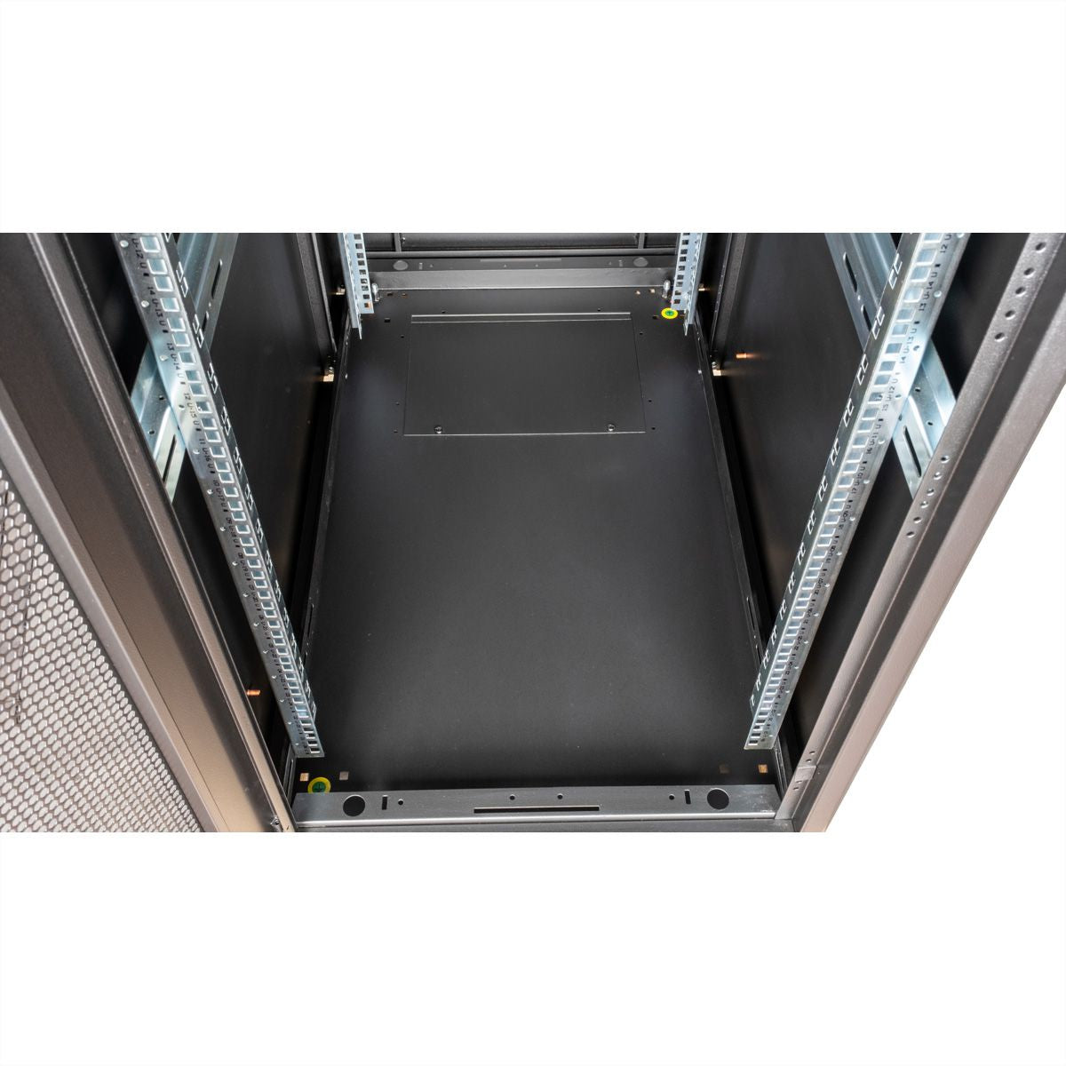 ROLINE Basic – 19" Netzwerkschrank 26U, IP20, abschliessbar, 600 × 1000 × 1300 mm, schwarz, Stahl
