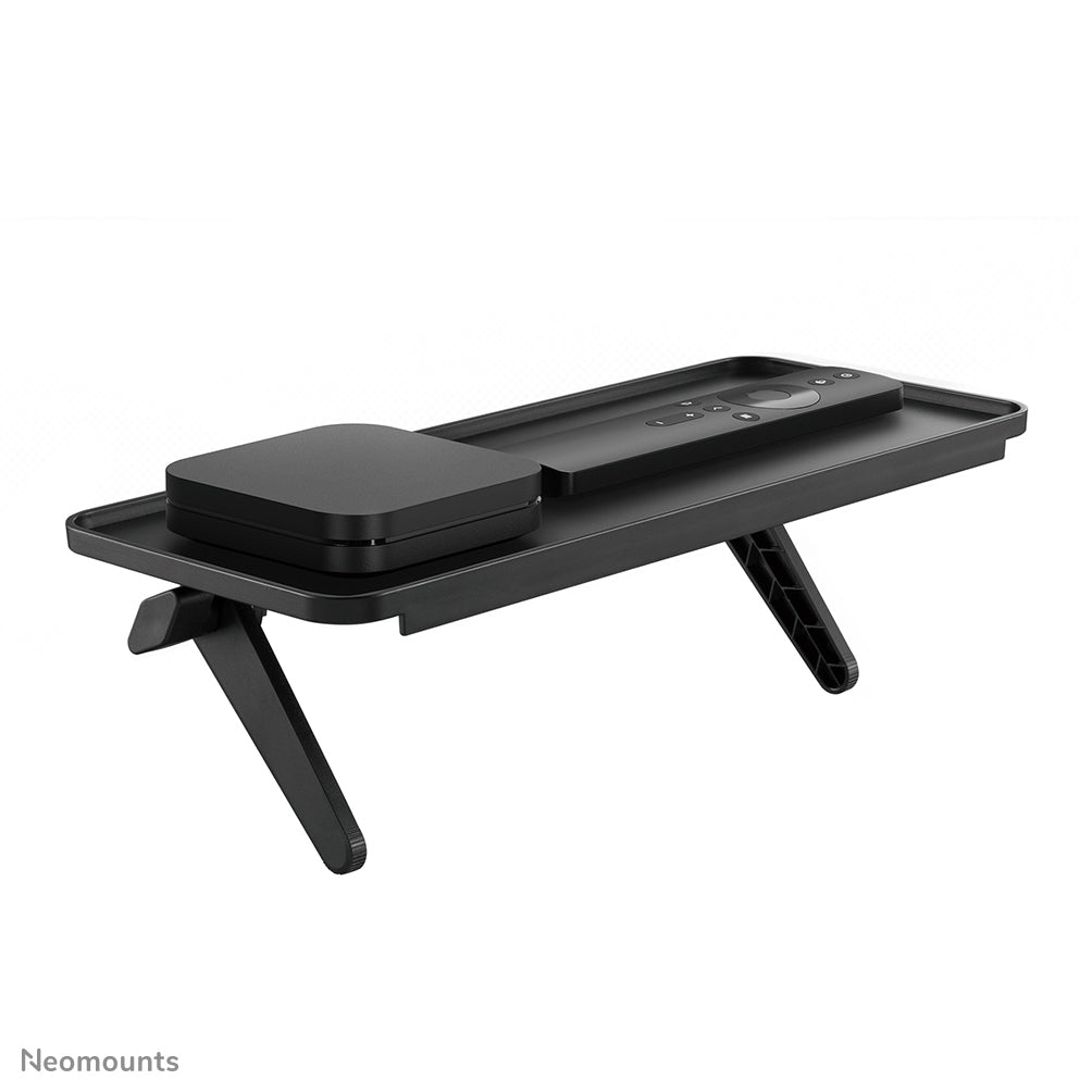 Neomounts AWL28-220BL1 – Universelle Multimedia-Ablage, 30 cm, Traglast 6 kg, Schwarz