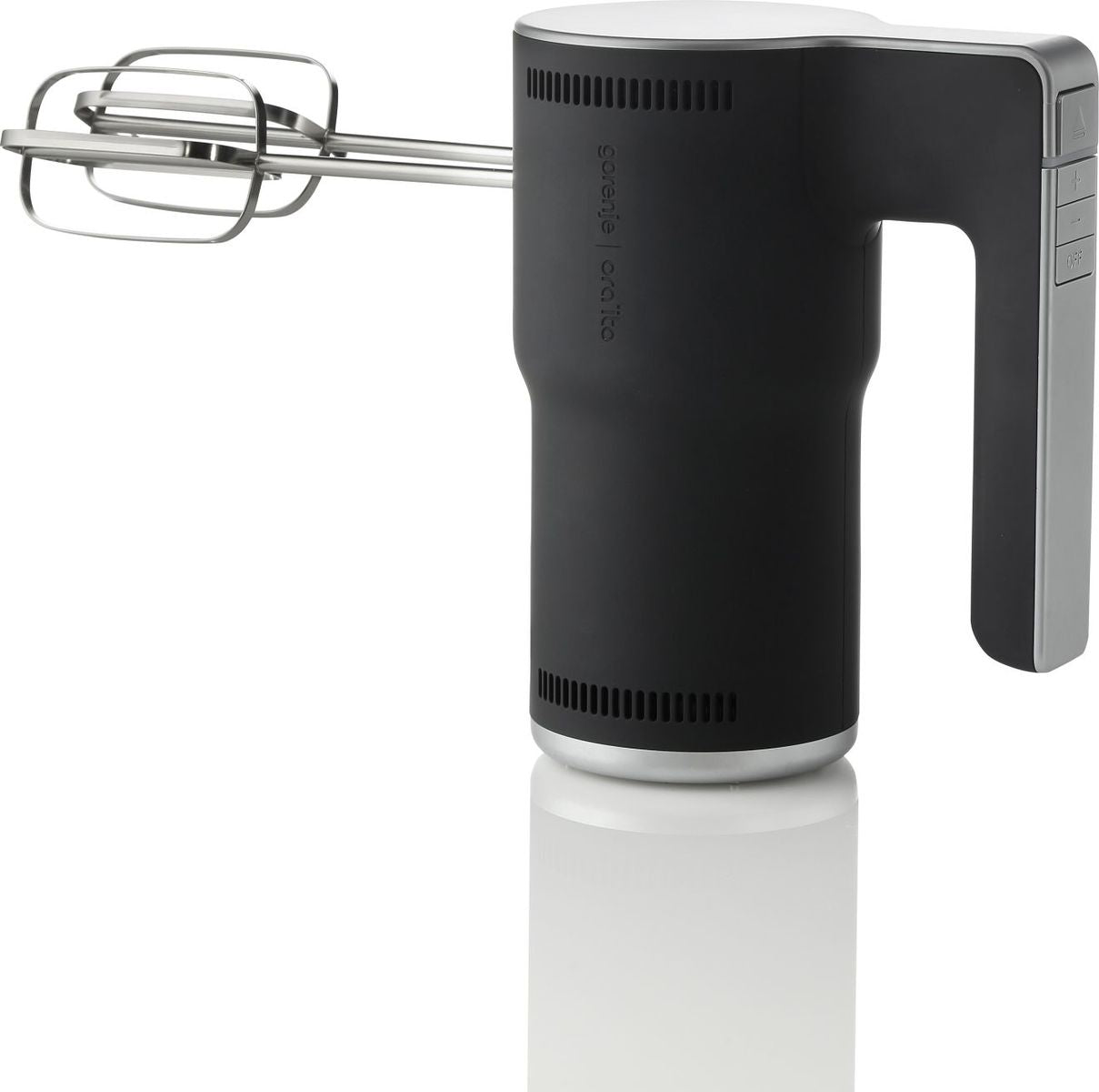 Gorenje Handmixer M400ORAB – 400 W, 5 Stufen – Schwarz
