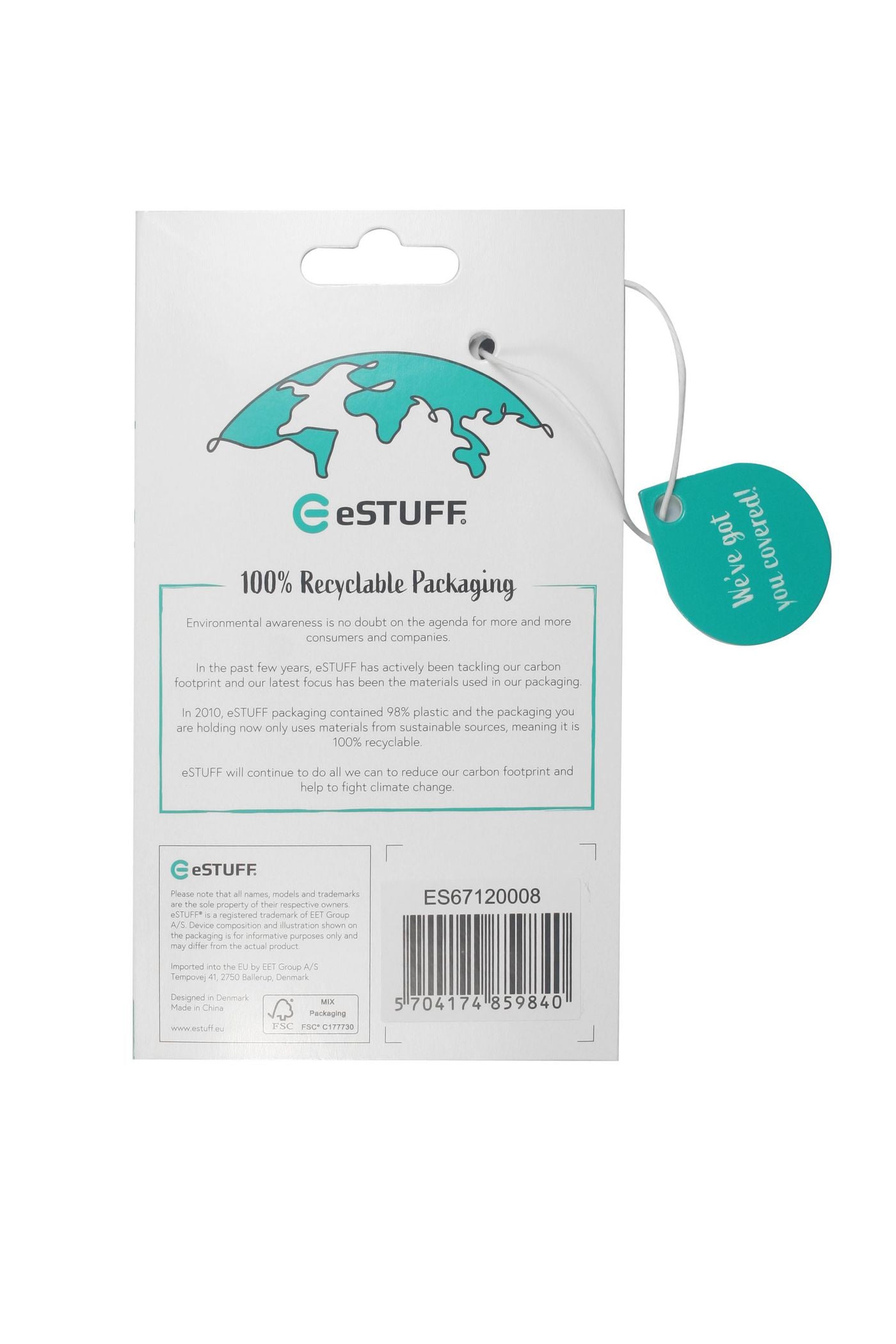 eSTUFF MADRID Backcover – für Apple iPhone 14 Pro Max – MagSafe, PC, Schwarz