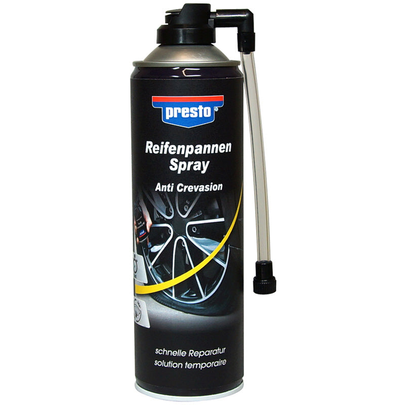 Presto Reifenreparaturspray – für Reifen (schlauchlos) – 500 ml