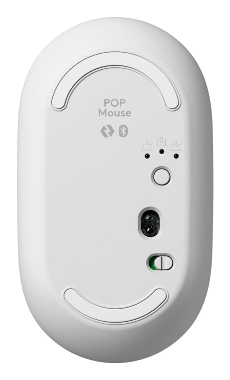 Logitech POP ICON COMBO INTNL-973 – Tastatur, UK-Layout (EN), Weiss