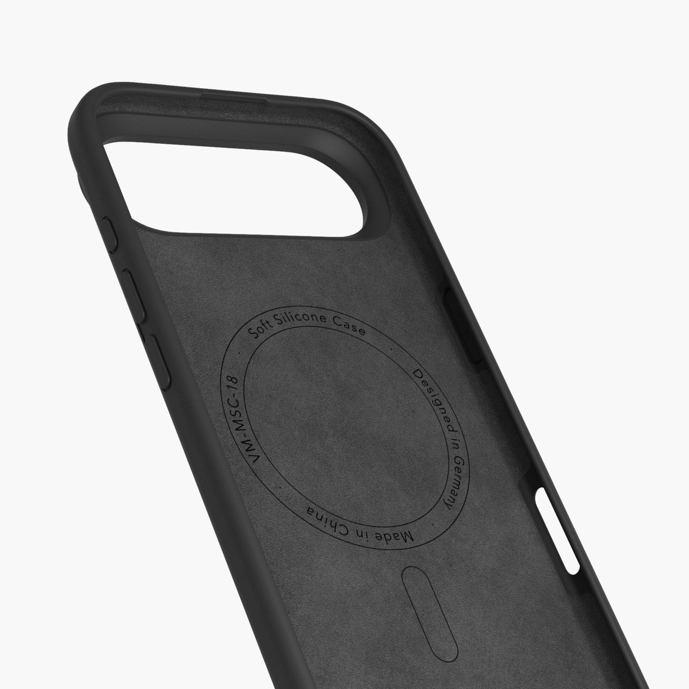 Vonmählen Backcover – für Apple iPhone Air – schwarz – Silikon
