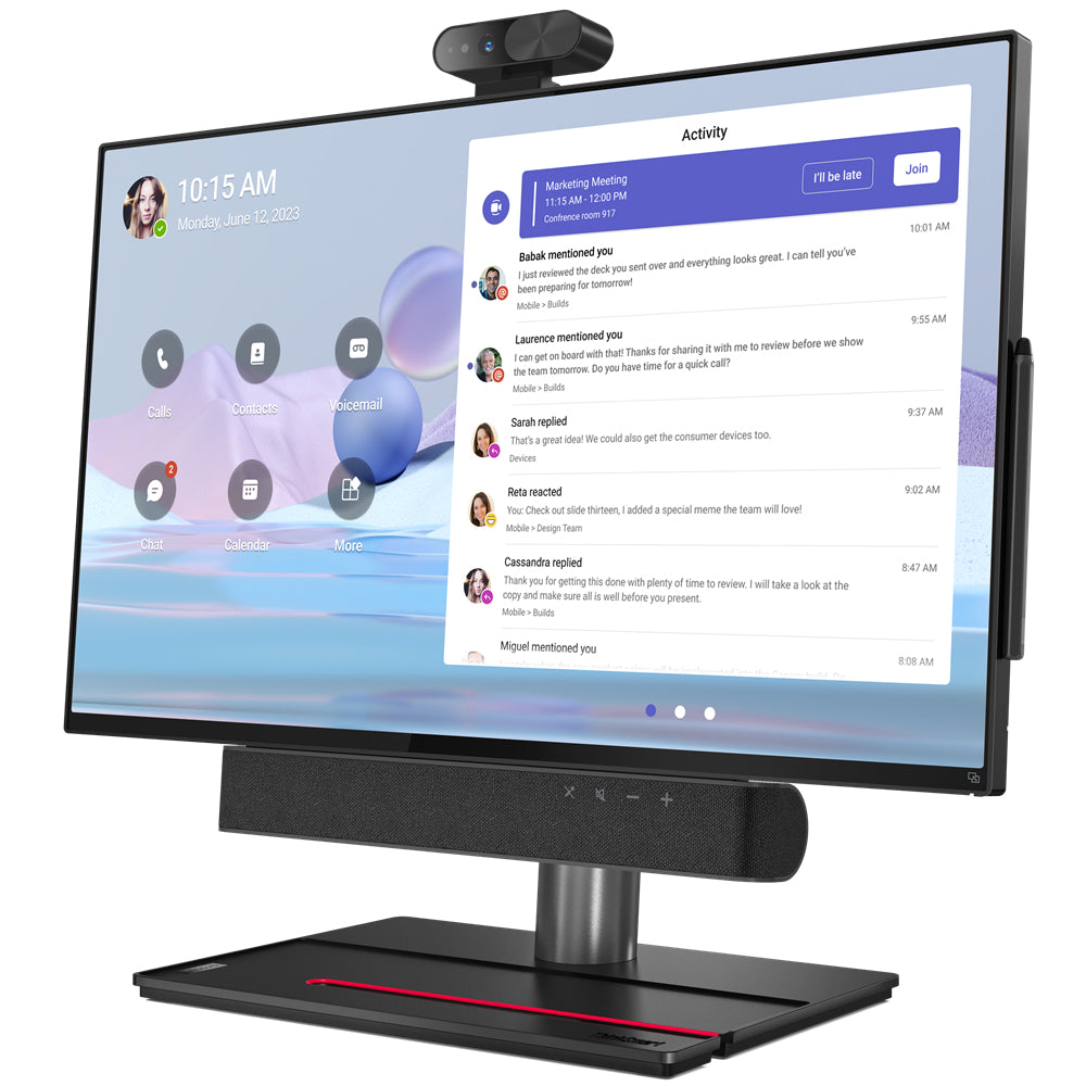 Lenovo ThinkSmart View Plus – Videokonferenzsystem – Full HD, Android, WLAN/LAN, Bluetooth 5.1
