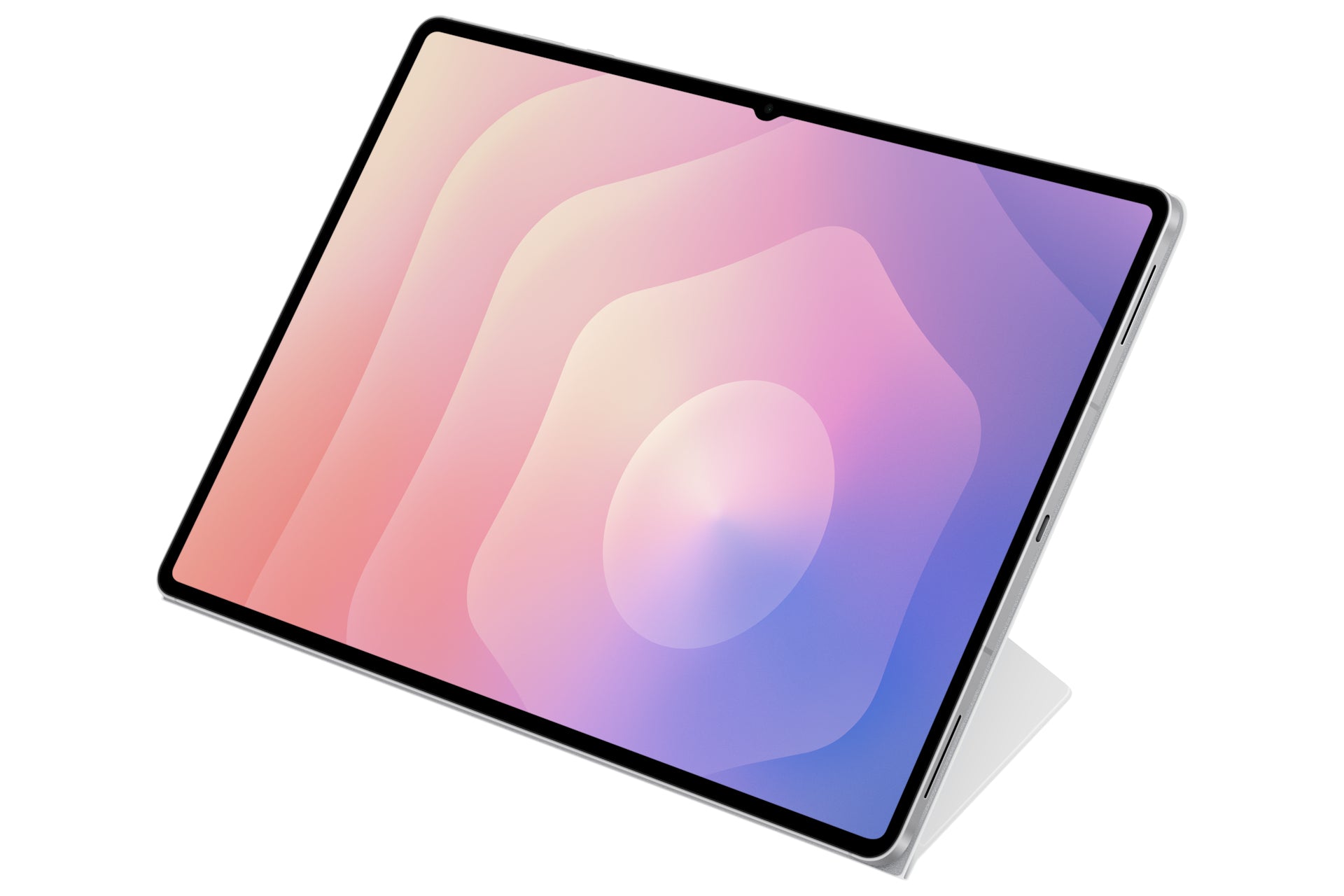 Samsung Tab Smart Book Cover Notebook-Schutzhülle – für Galaxy Tab S11 Ultra, 14,6", Kunststoff, Weiss