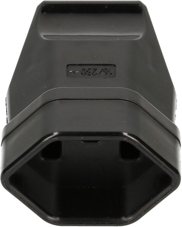 Max Hauri AG Max Hauri Kupplung, T23 Schraubklemme, 68×42×27 mm – Schwarz