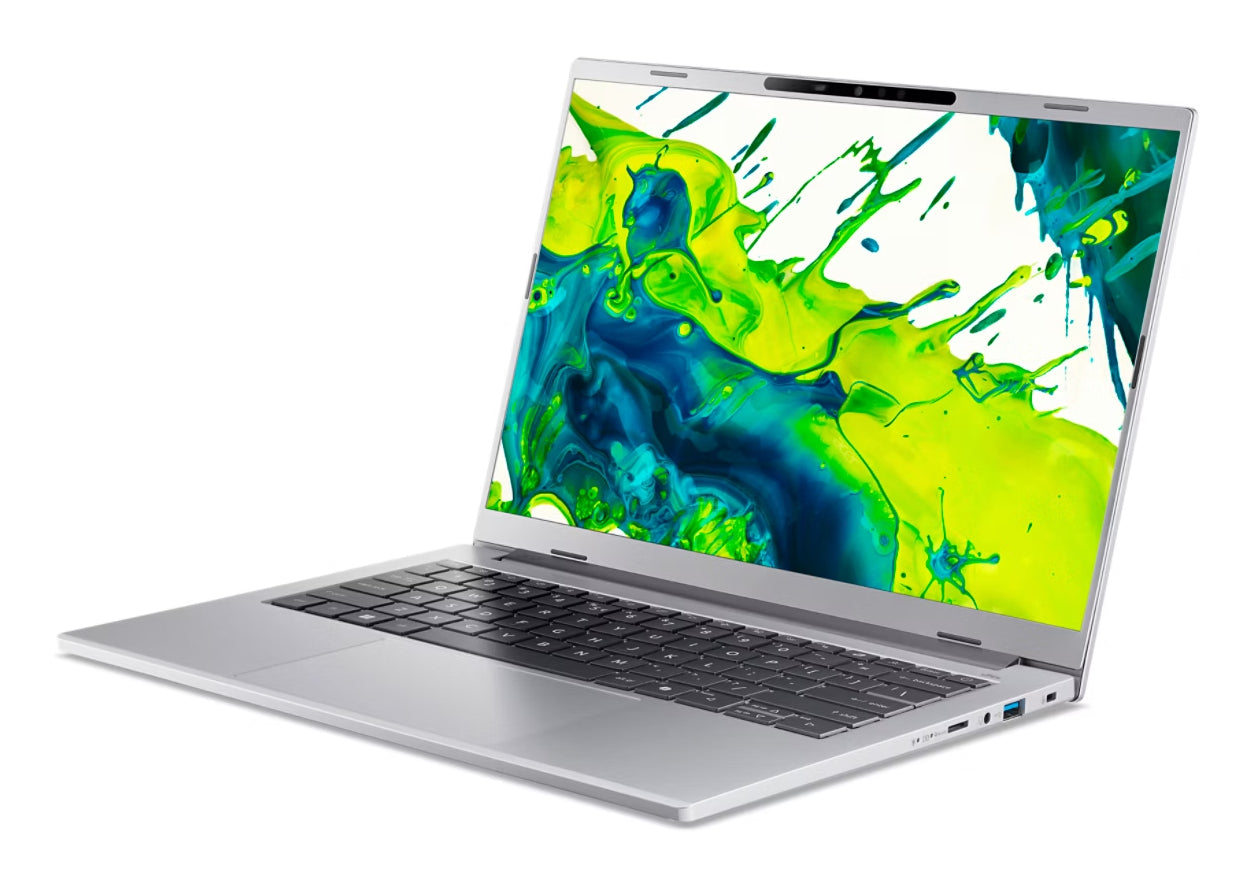 Acer Aspire 14 AI A14-61M-R1PW Laptop – Wi‑Fi 6, Bluetooth 5.3 – 65 W Netzteil – 312 × 225,9 × 15,9 mm