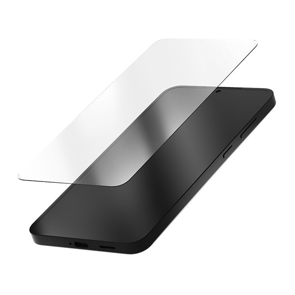 Quad Lock Displayschutz (Panzerglas), fettabweisend – für Galaxy S25+