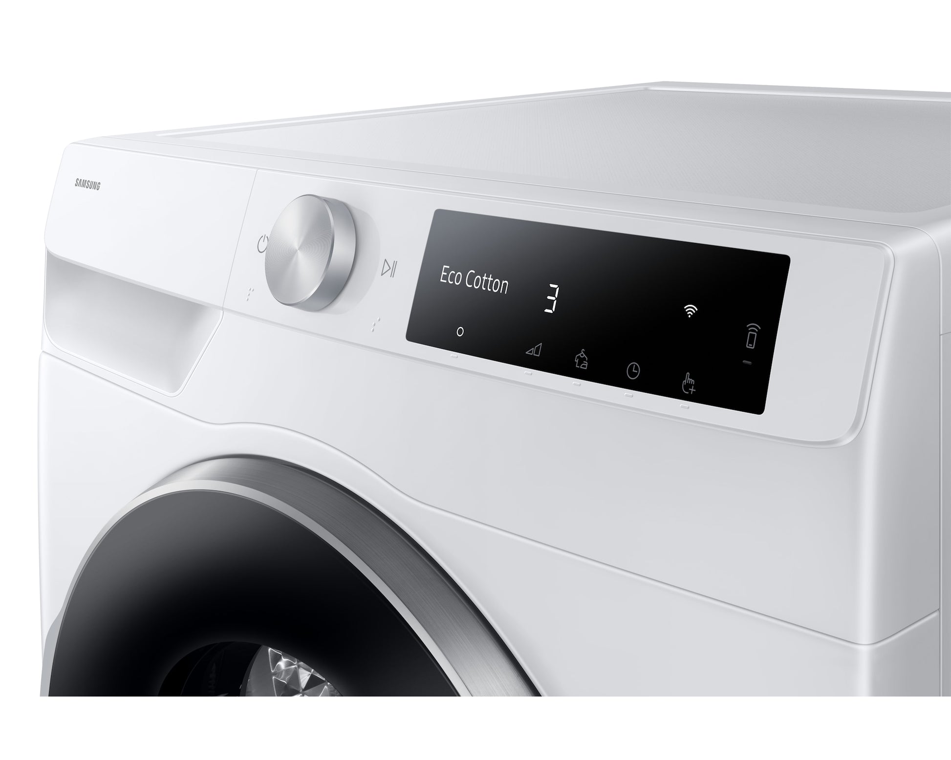Samsung Wäschetrockner DV6000 – 60 × 85 × 60 cm, weiss, Wärmepumpe, 9 kg