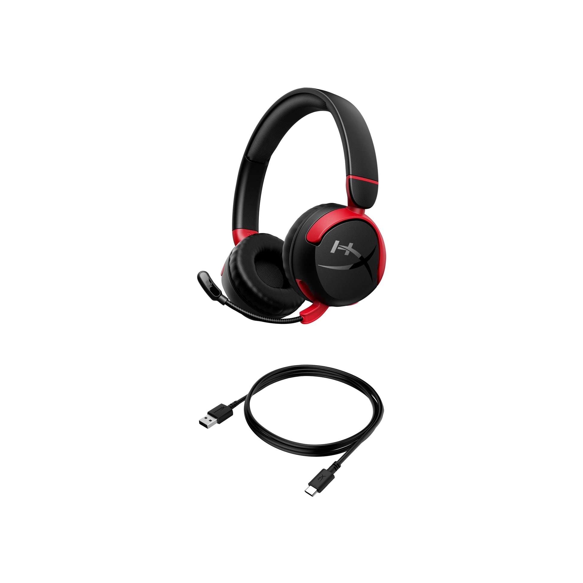 HyperX Cloud Mini Gaming-Headset – On-Ear, Stereo, BT 5.3, Schwarz