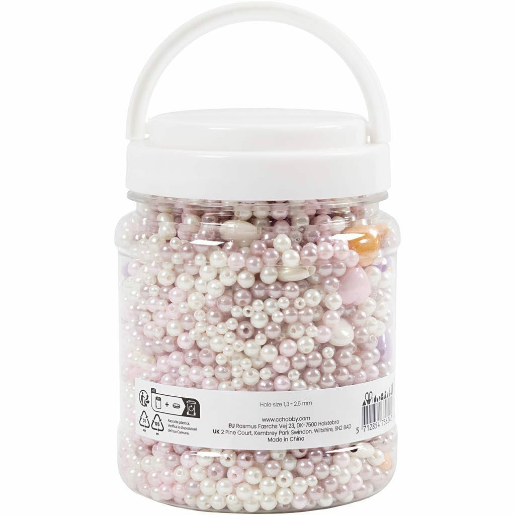Creativ Company Perlenset, Wachs – Mehrfarbig – 1 Stück – Für Kinder