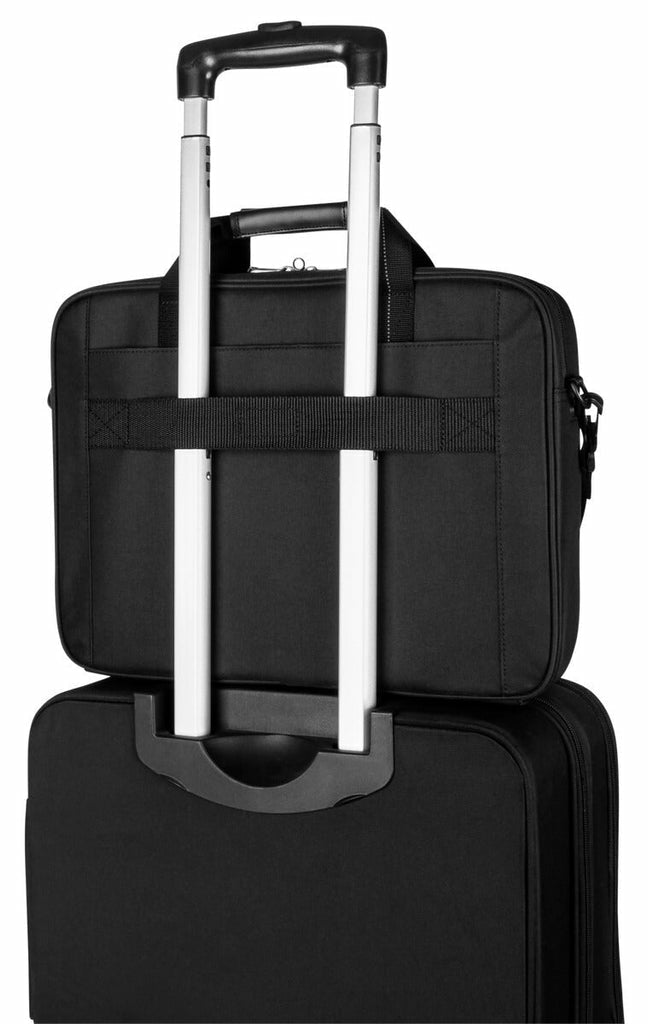 Targus Notebook-Tasche 15,6" – Abnehmbarer Schultergurt, Trolley-Haltegurt – Schwarz