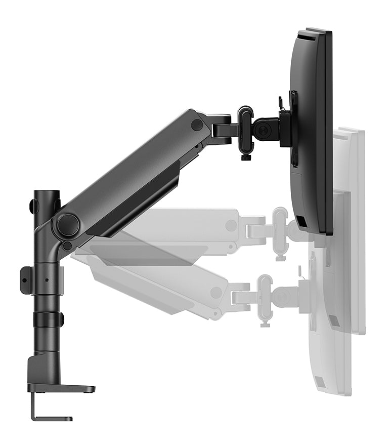 Neomounts Ds65S-950Bl2 – Monitorarm, Dual, Klemme/Durchführung, bis 34", VESA 75 × 75/100 × 100 mm, 11 kg