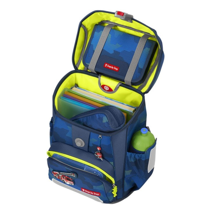 Step by Step Schulrucksack-Set Cloud – 5-teilig – Fire Engine Brandon