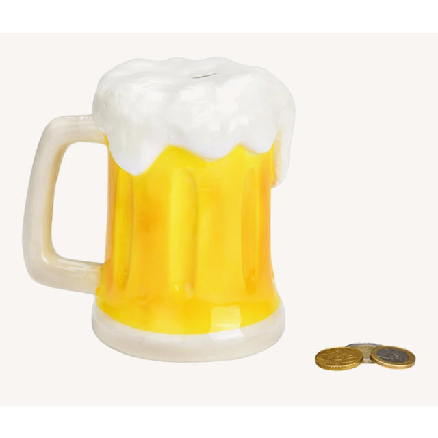 G. Wurm Bier-Spardose – Keramik – 14 × 14 × 11 cm