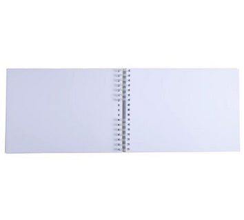 Exacompta Fotoalbum Scrap-Addict – für 320 × 220 mm, gelb, mit Spiralbindung, Papier