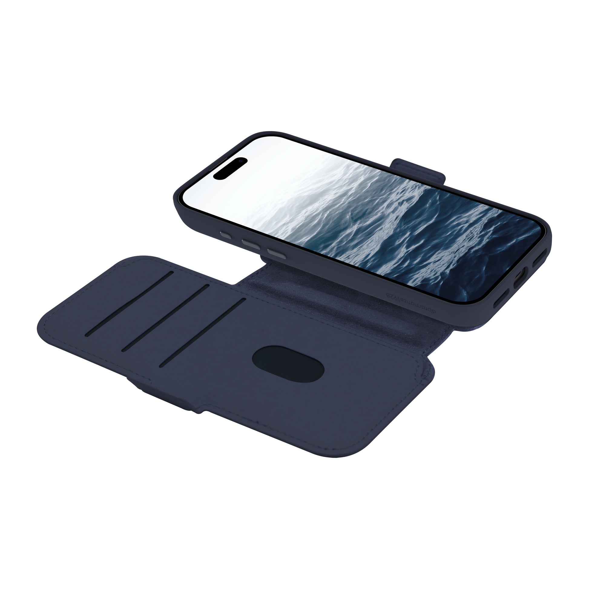 dbramante1928 Lynge MS ICON – Folio – für Apple iPhone 17 Pro Max – MagSafe, 3 Kartenfächer, Magnetverschluss