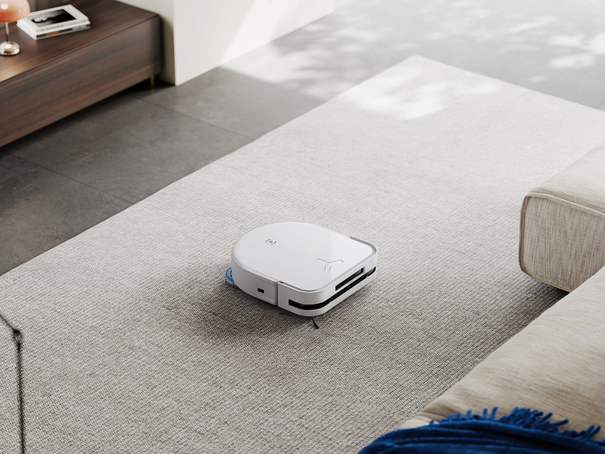 Ecovacs Roboterstaubsauger Deebot X5 Omni – 6400 mAh, 0,3 l, Akkubetrieb, 68 dB(A)