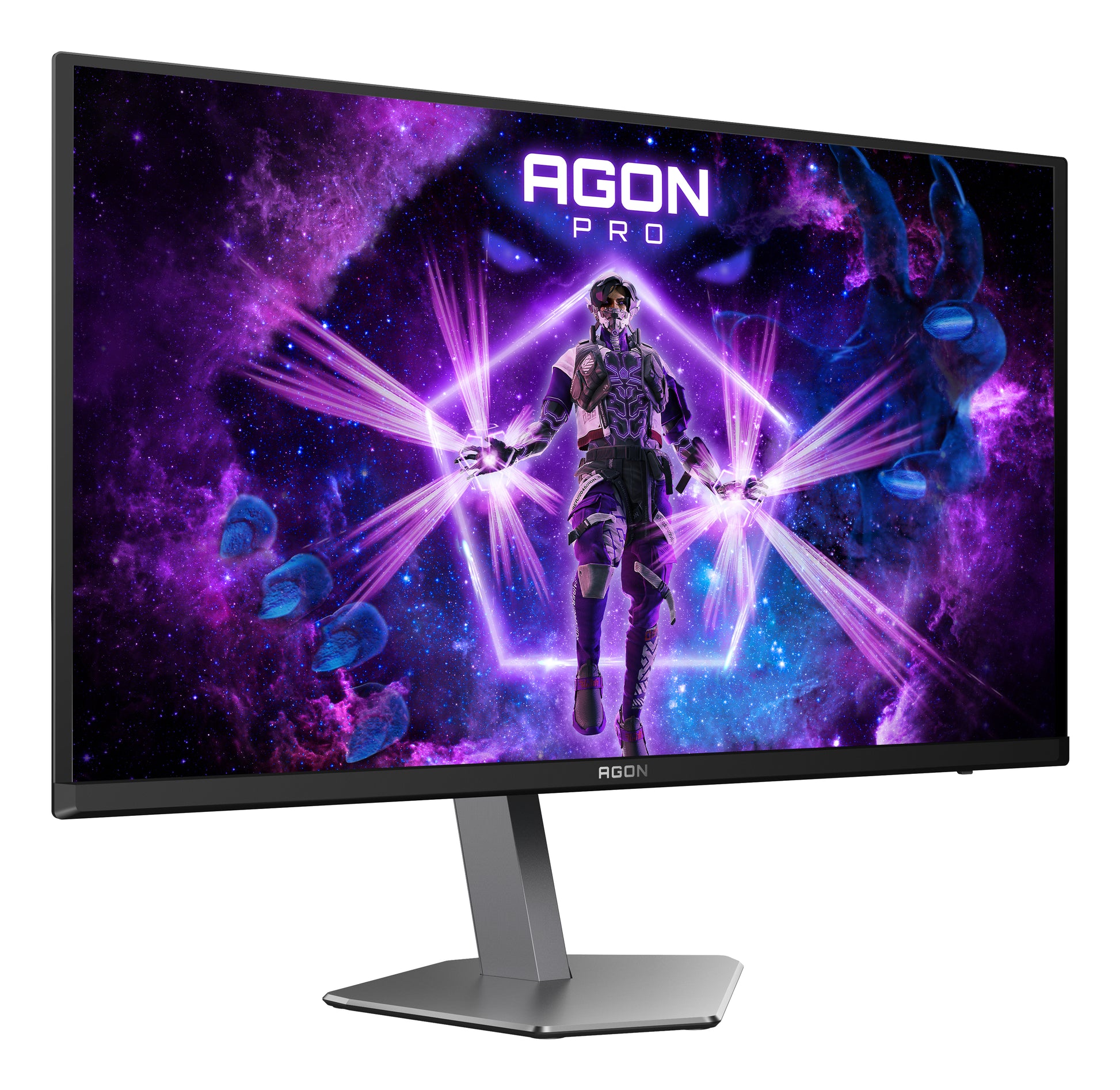 AOC AG276QKD2 – Monitor, 26,5", IPS, 500 Hz, USB-C, Gebogen, Eingebaute Lautsprecher, Adaptive Sync, Schwarz