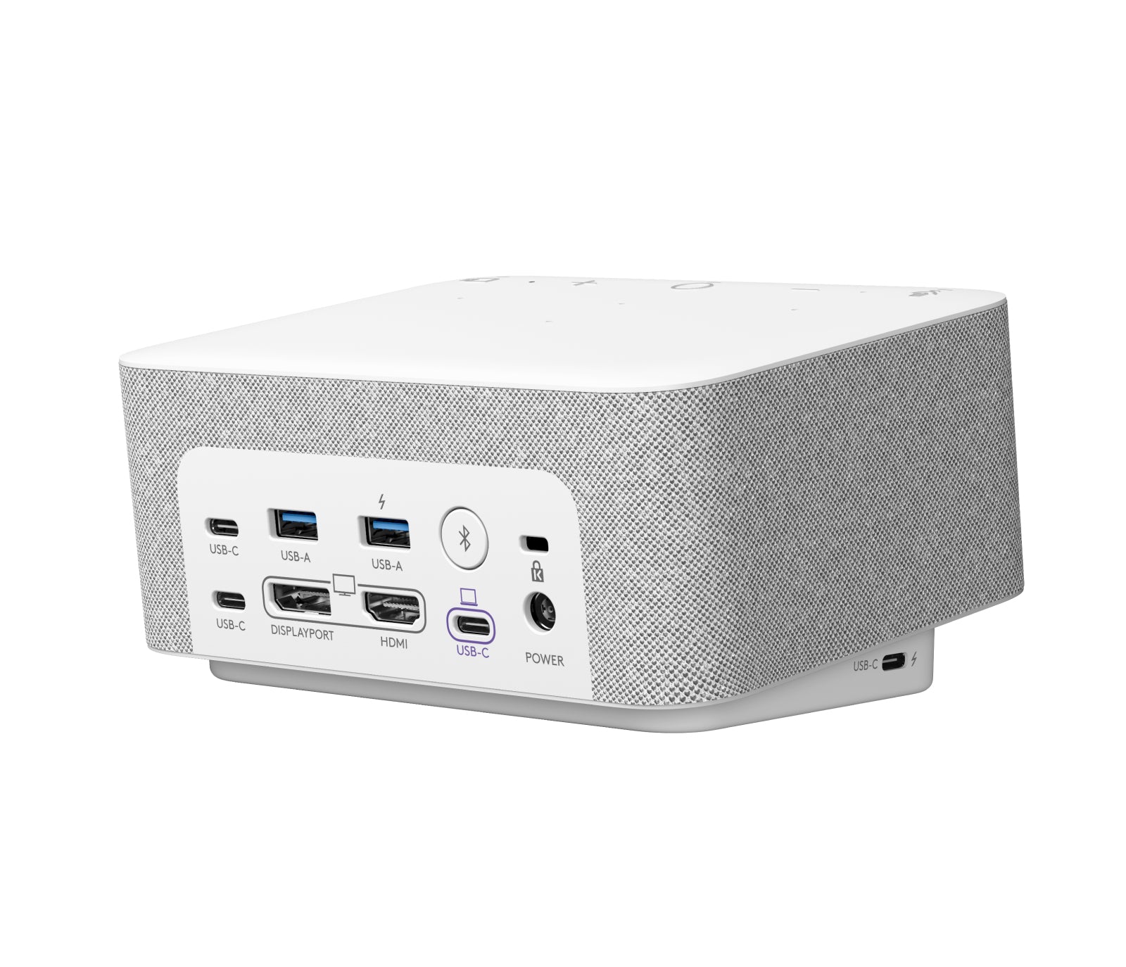Logitech Logi Dock für UC – Dockingstation – 4K, HDMI x1, USB-C x3, für Windows/Mac/ChromeOS